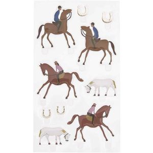 Rico Design Figurico gelsticker paardrijden