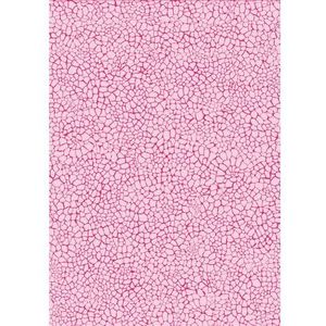 Decopatch Papier roze crackle grof fda533