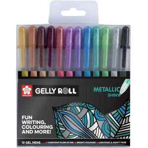 Sakura Gelly roll set 12st metallic