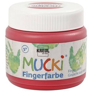 Kreul Mucki vingerverf 150 ml - 23101 wit