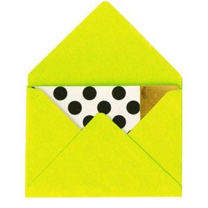 Rico Design Mini envelopes licht groen 80.16