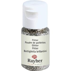 Rayher Glitter aluminium 39251 - 18 rood