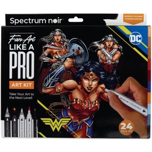 Spectrum Noir Fan art markerset Wonder Woman
