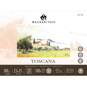 Magnani Aquarelblok toscana standaard - maat 36x51cm