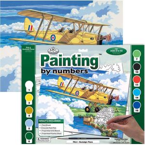 Royal & Langnickel Schilderen nummer pal4 vliegtuig
