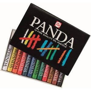 Talens Panda oliepastels - doos 12 stuks