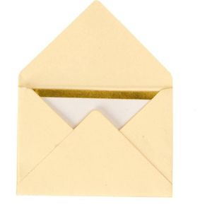 Rico Design Mini envelopes creme 80.11
