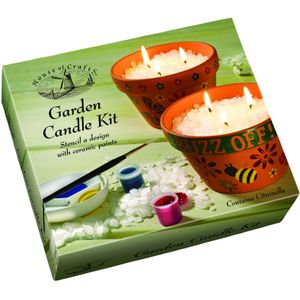 House Of Crafts Garden candle kit