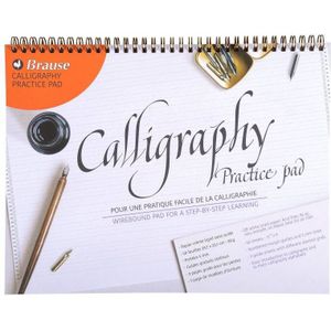 Brause Calligraphy practice pad - 96442B maar A3