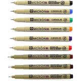 Sakura Micron pigma fineliners maat 05 - 12 licht bruin