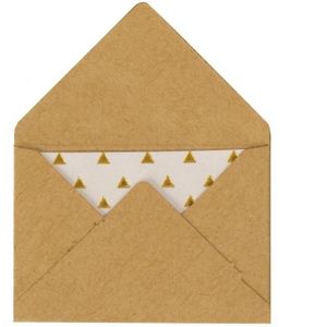 Rico Design Mini envelopes kraft 80.20