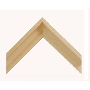 Baklijst blank hout - doekmaat 40x60cm