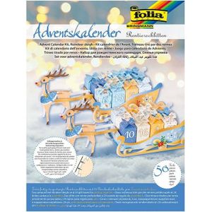 Folia Adventkalender slede 9397