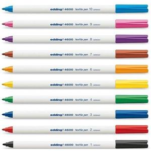 Edding Textielstift 4600 - orientblauw 033