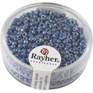 Rayher Rocailles dekkend gelusterd - 2 mm. geel 14062-20