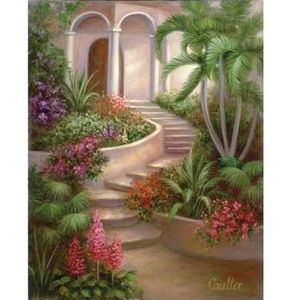 Royal & Langnickel Masterpiece tropical garden