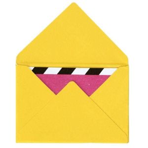 Rico Design Mini envelopes geel 80.12