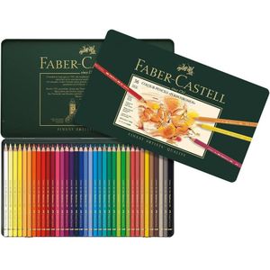 Faber Castell Polychromos potloden blik 36st