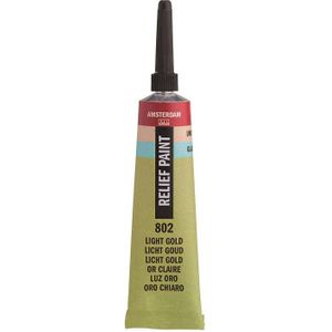 Talens Amsterdam deco reliefpaint 20ml - 700 zwart