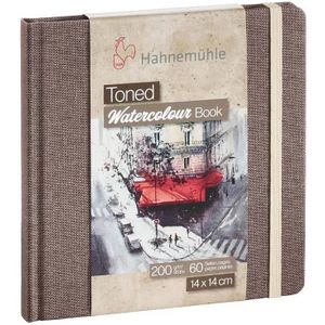 Hahnemuhle Toned tan watercolour book - maat A5