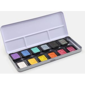 Finetec Pearlescent aquarelset F1200