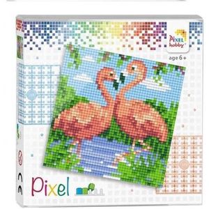 Pixelhobby Set pixel flamingo