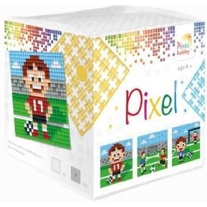 Pixelhobby Set kubus voetbal 29007