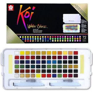 Sakura Koi watercolor box 72 kleuren