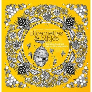 Mus Creatief  Kleurboek bloemetjes en bijtjes