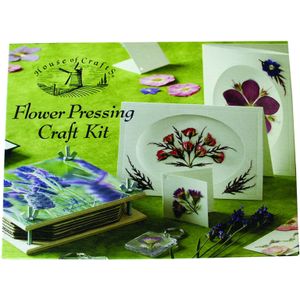 House Of Crafts Flower pressing craft kit