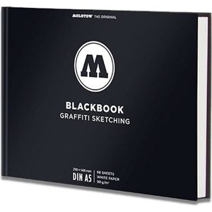 Molotow Blackbook graffiti sketching - Maat A4 portait