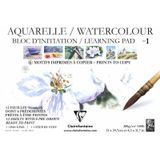 Clairefontaine Aquarel kleurblok A4 nr.1