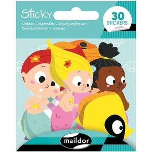 Maildor Sticky stickers zeemeermin 181C