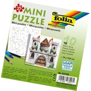 Folia Minipuzzel kasteel 23103