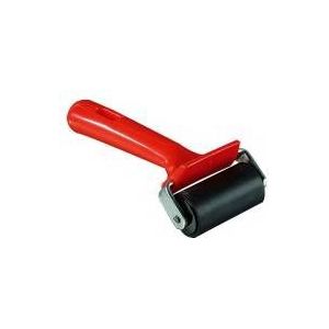 Essdee Linoroller zwart met rode greep - 0075  7.5 cm