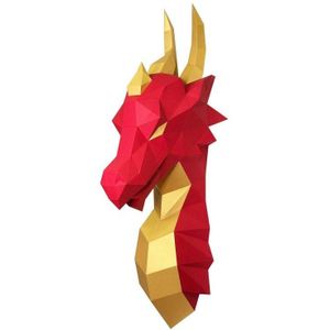 Wizardi Papercraft 3D model draak