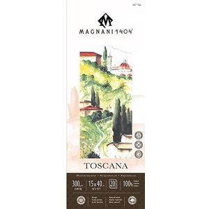 Magnani Aquarelblok toscana panorama - maat 20x50cm