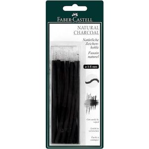 Faber Castell Natural charcoal 5-8mm 129198