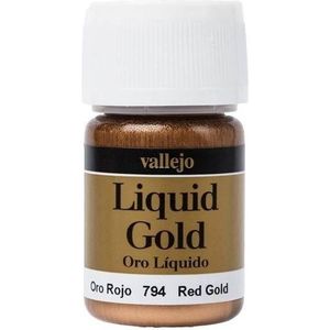Vallejo Liquid gold 35ml - 794 red gold