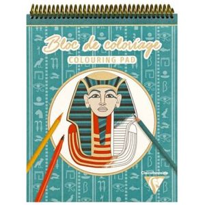 Clairefontaine Kleurboek Egypte 20x25 cm