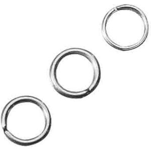 Rayher Ringetjes rond zilver - 245-21 open ring 7mm per 25 stuks