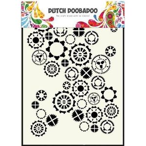 Dutch Doobadoo Stencil A5 4001 mask gears