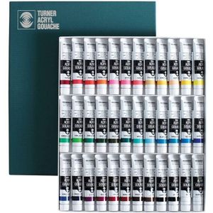 Turner Acryl gouache set 36 kleuren