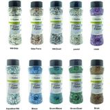 Craftemotions Color flakes 90gr - 0100 Graniet Grijs Terra