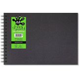 Artgecko Sketchbook black liggend - formaat A3