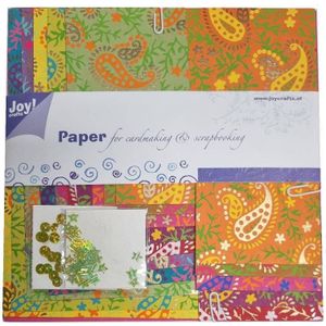 Joy Mini craft papierset oranje 0005