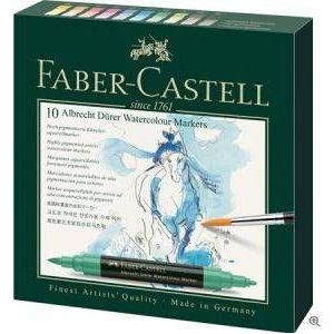 Faber Castell Aquarel marker set 10 kleuren