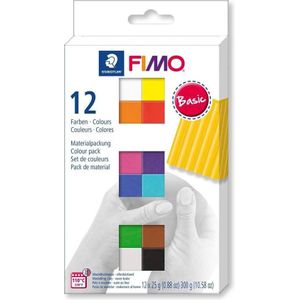 Steadtler Fimo basic set 12 kleuren
