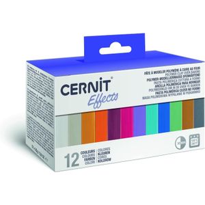 Cernit Polymeer klei set 12 effects