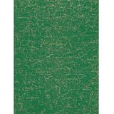 Decopatch Papier groen/goud crackle fda445
